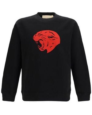 Valentino Garavani Black Cotton Sweatshirt