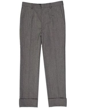 Prada Straight Trousers - Grey