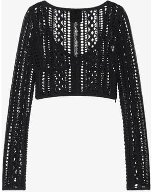 Givenchy Black Fibers Sweatshirt