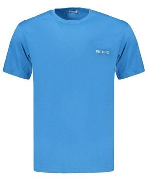 Bikkembergs Azzurro Cotton Men's T - Blue