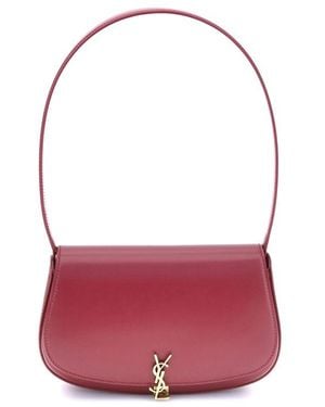 Saint Laurent Mini Voltaire Shoulder Bag - Purple
