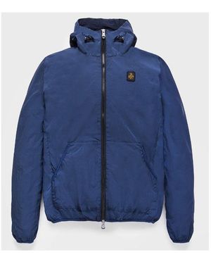 Refrigiwear Blue Polyamide Men's Summer Jacket