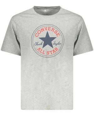 Converse Cotton T-Shirt - Gray