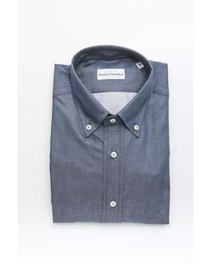 Robert Friedman Cotton Shirt - Blue