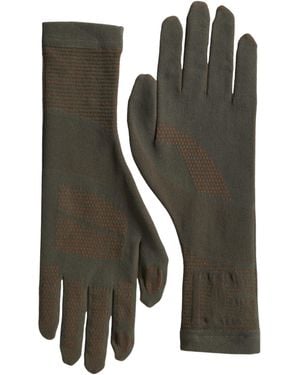 Dolce & Gabbana Cotton Stretch Wrist Length Gloves - Green