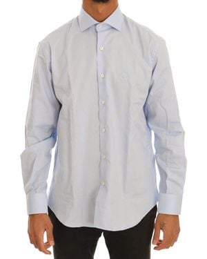 Roberto Cavalli Light Cotton Dress Shirt - Grey