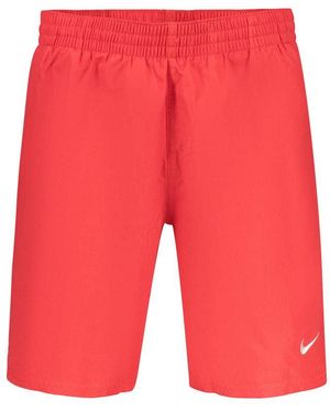 Nike Rosso Polyester Mens Boxer - Red