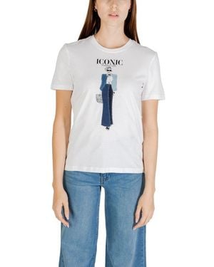 ONLY Organic Cotton T-Shirt - Blue