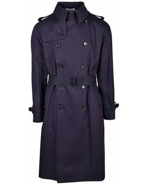 Aquascutum Blue Cotton Jacket