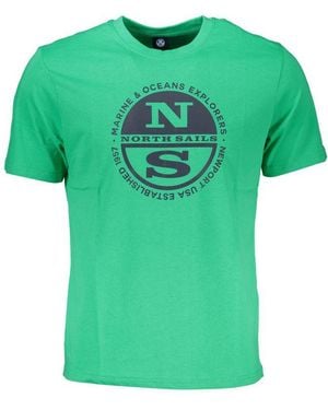 North Sails Cotton T-Shirt - Green
