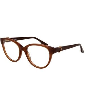Trussardi Brown Acetate Glasses (frames)