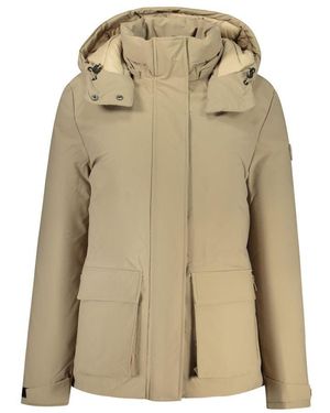 North Sails Polyester Parka Jacket - Natural