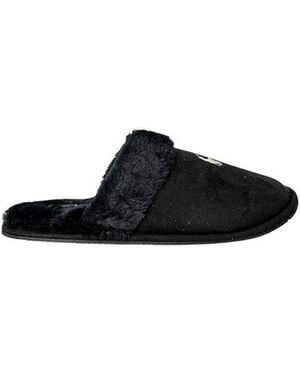 Ralph Lauren Black Polyester Slippers