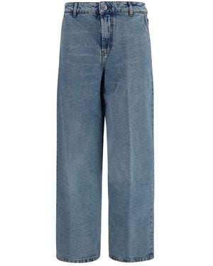 Ami Paris Cotton Jeans Denim - Blue
