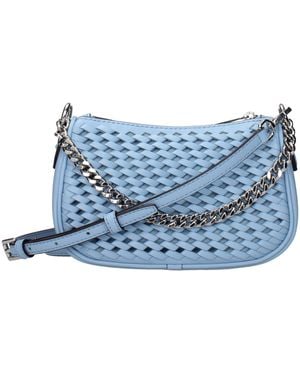 Michael Kors Light Blue Leather Handbags