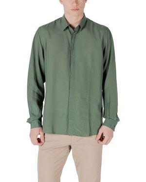 Antony Morato Lyocell Shirt - Green