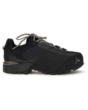 ROA Black Polyamide Athletic Trainers