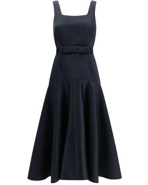 P.A.R.O.S.H. P. A.R. O.S. H. Polyester Casual Dress - Blue