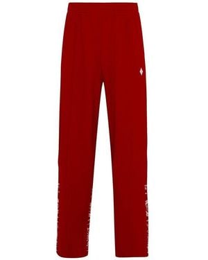 Marcelo Burlon Track Trousers - Red