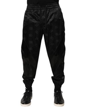 Dolce & Gabbana Monogram Jogger - Black