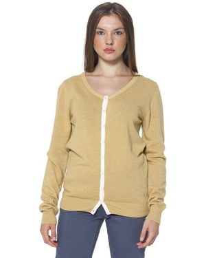 Fred Perry Yellow Nylon Jumper - Natural