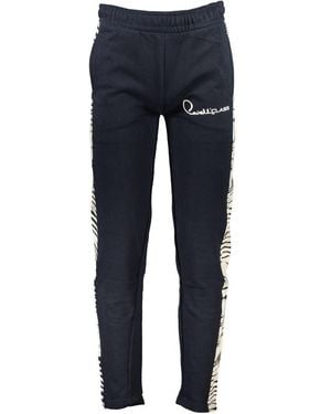 Roberto Cavalli Blu Cotton Men's Joggers - Blue