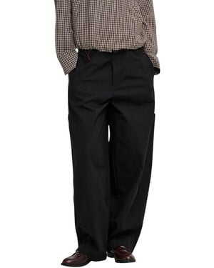 Jacqueline De Yong Black Cotton Cargo Pants