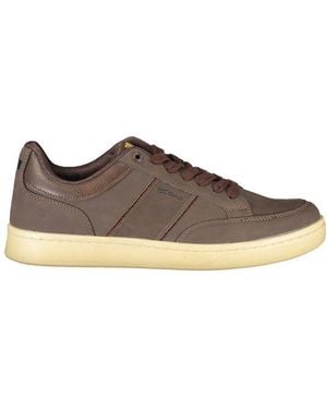Gas Brown Polyurethane Men's Trainer