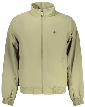 Calvin Klein Verde Poliammide Men's Jacket - Green