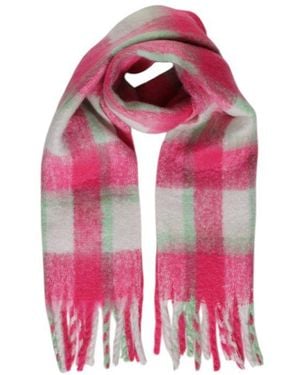 ONLY Multicolor Polyester Scarf - Pink