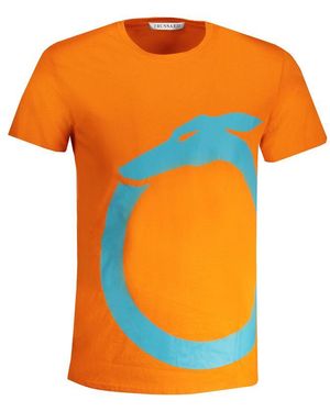 Trussardi Cotton T-Shirt - Orange