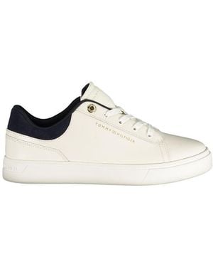 Tommy Hilfiger Bianco Poliuretano Donna Trainer - White