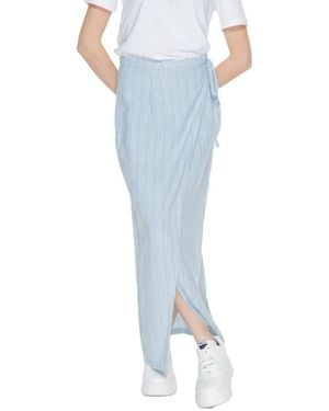 Vero Moda Linen Skirt - Blue