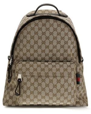 Gucci GG Fabric Backpack - Green