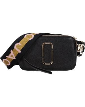 Marc Jacobs Borse A Tracolla Donna Pelle Nero/Oro - Black