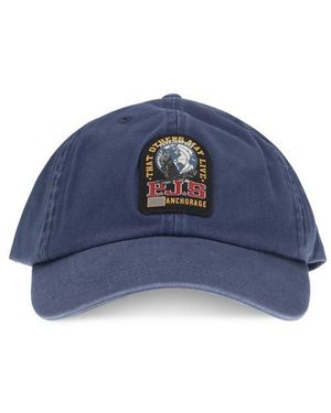 Parajumpers Blue Cotton Cap (baseball Hat)