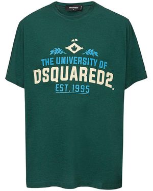 DSquared² ² Cotton T-Shirt - Green