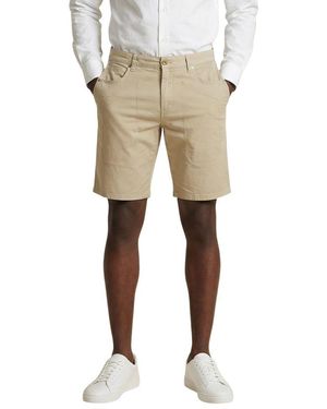 Jeckerson Cotton Bermuda Shorts - Natural