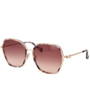 Ted Baker Multicolour Acetate Sunglasses - Pink