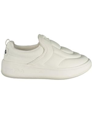 Fila Black Polyester Trainer - White