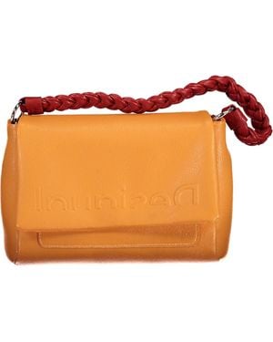 Desigual Polyurethane Handbag - Orange