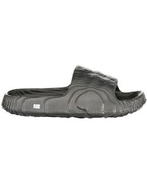 Norway 1963 Black Polyurethane Men Slipper - Grey