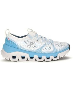 On Shoes Blue Fabric Athletic Sneakers