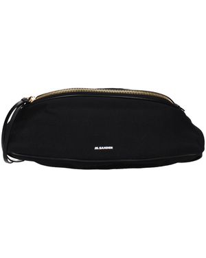 Jil Sander Black Fabric Backpack