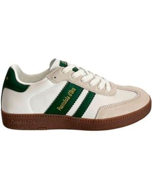Pantofola D Oro Green Suede Men Trainers