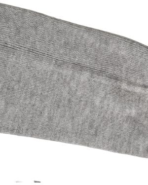 Dolce & Gabbana Men Gray Viscose Over The Calf Accessory Socks