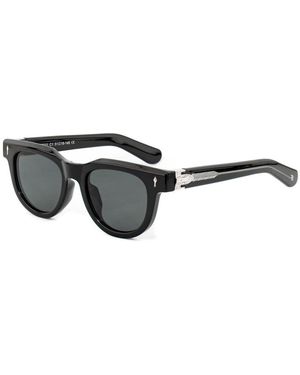 Bobroff Black Acetate Sunglasses