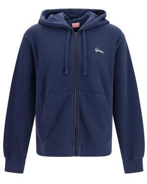 KENZO Cotton Sweatshirt - Blue
