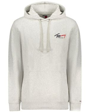Tommy Hilfiger Grey Cotton Men's Sweatshirt