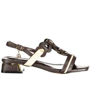 Laura Biagiotti Brown Polyurethane 's Sandal - Multicolor